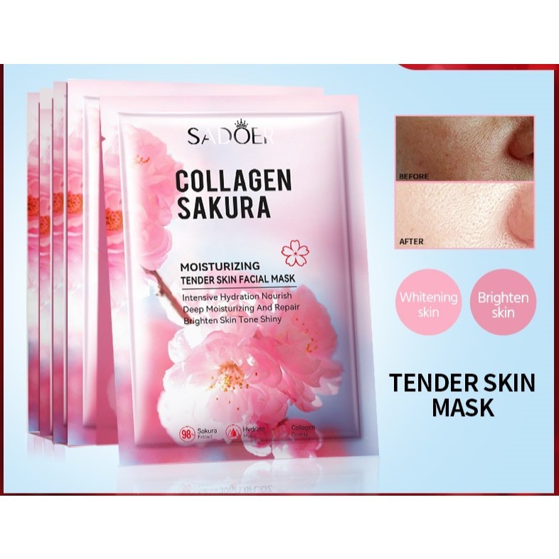 Sadoer Collagen Sakura Facial Mask 100g